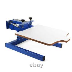 VEVOR 4 Color 2 Station Silk Screen Printing Machine Press Equipment T-Shirt DIY