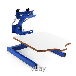 VEVOR 4 Color 2 Station Silk Screen Printing Machine Press Equipment T-Shirt DIY