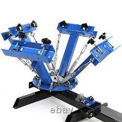 VEVOR 4 Color 2 Station Silk Screen Printing Machine Press Equipment T-Shirt DIY