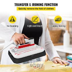 VEVOR Heat Press Machine 12x10in Easy Portable Digital Mini Transfer T-shirt DIY