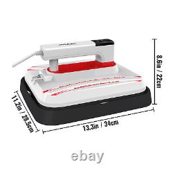 VEVOR Heat Press Machine 12x10in Easy Portable Digital Mini Transfer T-shirt DIY