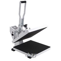 VEVOR Heat Press Machine 15x15inch T-shirt Sublimation Transfer Printer Crafts