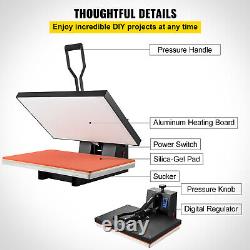 VEVOR Heat Press Machine 16 x 24 Clamshell Sublimation Transfer for T-shirt