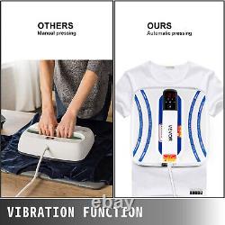 VEVOR Mini Heat Press 10 x 10 Inch Portable Easy for T-shirts Touch Screen DIY