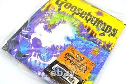 Vintage Goosebumps T ShirtCurly Skeleton 1995NOS Sealed PackageHalloween