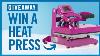 Win A New Heat Press Transfer Express Merry Craftmas Giveaway
